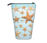 Belle trousse à crayons télescopique avec impression estivale en 3D - Motif maritime