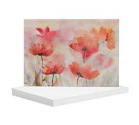 Belle Vous 50 Feuilles Papier Aquarelle Blanc A2 200g/m2 Pressé à Froid - Papier Dessin Parfait pour les Peintres Débutants et Expérimentés