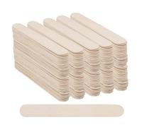 Belle Vous Baton de Sucette en Bois Naturel (Lot de 300) - l 1,6 x L 14,8 cm - Bâton de Glace en Bois Massif Lisse - Pour Projets Artistique, Travaux Manuel d’Enfant & Étiquettes de Plantes