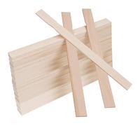 Belle Vous Baton en Bois Mélangeur de Peinture (Lot de 50) - L30 x l2,4 cm - Battonets Bois Loisir Creatif et pour Mélanger les Peintures, Silicones & Résines - Marque-Page, Déco Maison/Jardin/Mariage