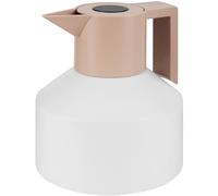 Belle Vous Carafe Isotherme à Café Acier Inoxydable Blanc - Double Paroi avec Maintien au Chaud Pendant 8h et Froid Pendant 12h - Bouteille Isotherme de 1,2L pour Toutes Boissons