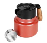 Belle Vous Carafe Isotherme à Café Rouge en Acier Inoxydable - Double Paroi - Maintien au Chaud Pendant 8h et Froid Pendant 12h - Bouteille Isotherme de 800ml pour Toutes Boissons
