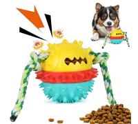 BELLE VOUS Jouet à Mâcher pour Chien - Jouet Indestructible pour Chiens Agressifs - Jouet a Macher Gros Chien et Chiot - Distributeur de Friandises - Jeu Occupation Solide