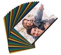 BELLE VOUS Lot de 20 Cadre Photo Magnetique Frigo - Cadre Photo Magnétique 5x9 cm / 2 x 3,5” - Idéal pour Collage Photo sur Frigo & Surfaces Métalliques