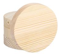 Belle Vous Lot de 4 Rondin de Bois 10 cm - Cercle Bois Brut Naturel de 20 mm d’Épaisseur - Rond Bois Loisir Créatif, Décorations de Noël, Pyrogravure & Plaque d’Accroche de Porte