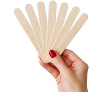 Belle Vous Lot de 500 spatules en bois pour cire - Tailles variées - Spatules épilation cire chaude/tiède pour sourcils, moustache, visage, corps, jambes