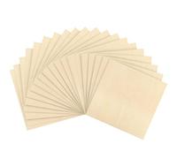 BELLE VOUS Panneau de Bois Contreplaqué 3mm Bouleau (Pack de 20) 30 x 30 cm Bois pour Bricolage Non Fini Projets Artisanaux Découpe Laser, Peinture, Modélisation, Gravure, Pyrogravure