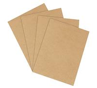 Belle Vous Panneau MDF de 2 mm (Lot de 30) - 15 x 20 cm - Plaque Bois Brut - Bois pour Maquette, Découpe Laser, Peinture, Modelage, Gravure, Chantourné et Pyrogravure