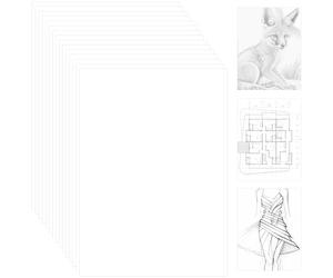 BELLE VOUS Papier Calque A4 Translucide (Lot de 100) - Feuilles de Papier Velin - pour Impression, Dessin, Graphisme, Croquis d’Architecture, Transferts, Copie, Calligraphie, Encre & Peinture