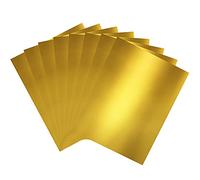 Belle Vous Papier Cartonné Doré A4 (Lot de 60) - 29,7 x 21 cm - Papier Metalisé/Carton Dore de 250 g/m² pour Invitations de Mariage, Matériel d’Art, de Scrapbooking et de Bureau