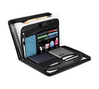 Belle Vous Porte Document Ignifuge et Etanche - Boite de Rangement Dossier Papier Administratif - Petit Coffre Fort Maison ou Bureau - Pochette Anti Feu pour Argent et Documents A4