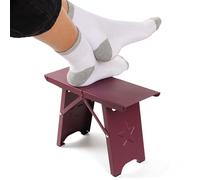 Belle Vous Repose Pied Bureau Portable Violet - Support Pied Bureau Ergonomique Pliable - Confortable pour la Maison, le Bureau & les Voyages - Antidérapant Soulagement de la Douleur