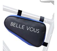 Belle Vous Sacoche Velo Triangle - Pochette Etanche pour Cadre de Vélo - Trousse Tube Avant - VTT - Vélo Route - VTC - Gravel - Rangement Outils - Accessoires - Téléphone - Clés