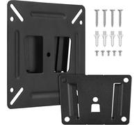 Belle Vous Support Télé Mural Universel pour Écrans & Moniteurs - Capacité de 15 kg - pour Écrans 14 à 24 Pouces - Support TV RV/Camper à Profil Bas pour Écrans LED, LCD, Moniteurs Plats ou Courbés