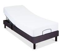 BELLECOUR LITERIE - Ensemble ATHENA 70x200 cm - Sommier électrique + Matelas Mémoire de forme