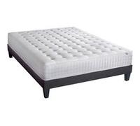 BELLECOUR LITERIE - Ensemble CHÂTELET 140x200 cm - Matelas Mémoire de forme + Sommier Bois G