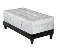 LITERIE - Ensemble EMPEREUR 90x190 cm - Matelas Mémoire de forme + Sommier Bois
