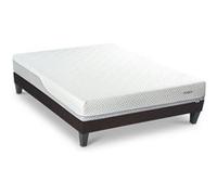 BELLECOUR LITERIE - Ensemble EVERBED 180x200 cm - Matelas Mémoire de forme + Sommier Bois G
