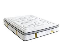 BELLECOUR LITERIE - Ensemble REINA 2.0 140x190 cm - Matelas Ressorts ensachés + Protège matelas anti punaise