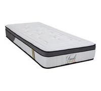 LITERIE - Ensemble TIVOLI 90x190 cm - Matelas Mémoire de forme + Protège matelas anti punaise