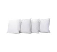 BELLECOUR LITERIE - Lot de 4 oreillers 60x60 cm GRAND PALACE - Fibres creuses polyester Blanc