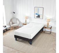 BELLECOUR LITERIE | Matelas 90x200 cm Hauteur 25 cm Paris - Mousse mémoire de Forme AIR Optima® - Soutien Ferme & Accueil Enveloppant - Déhoussable - Fabriqué en France