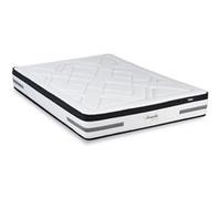 BELLECOUR LITERIE | Matelas Épaisseur 24 cm Versailles - Ressorts ensachés + Mousse mémoire de Forme - Confort Ferme & Accueil Moelleux - Made in Europe