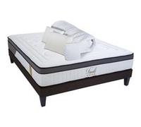 LITERIE - Pack anti punaise TIVOLI 180x200 cm - Matelas + Sommier + Accessoires