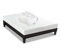 BELLECOUR LITERIE - Pack Prêt à dormir ABSOLU 140x190 cm - Matelas Mémoire de forme + Sommier + Accessoires G