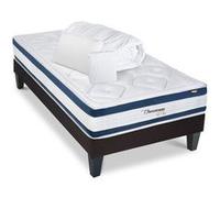 BELLECOUR LITERIE - Pack Prêt à dormir CHENONCEAU 90x190 cm - Matelas Mémoire de forme + Sommier + Accessoires
