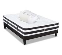 BELLECOUR LITERIE - Pack Prêt à dormir FONTAINEBLEAU 180x200 cm - Matelas Ressorts ensachés + Sommier + Accessoires