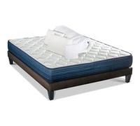 Pack Prêt à dormir Quinconces II Blanc 90 x 190 cm