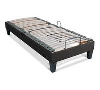 BELLECOUR LITERIE - Sommier électrique AMIRAL 70x200 cm - Lattes Gris