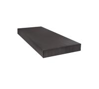 BELLECOUR LITERIE | Sommier tapissier Constantine 90x200 cm | Epaisseur 18 cm | Gris Anthracite (Pieds Non Inclus)