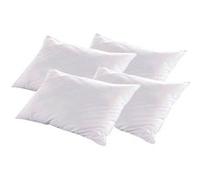 Bellecour - Lot de 4 oreillers alaska - fibres creuses polyester - mi-ferme - 50 x 70 cm Blanc