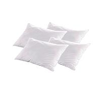 BELLECOUR Oreillers Moelleux 40x60 cm Lot de 4 LUXOTEL épaisseur 16 cm, Fibres Creuses Polyester Mousse viscoélastique à mémoire de Forme, indéformable et hygiénique, LITERIE