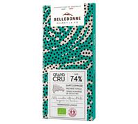 BELLEDONNE-Chocolat noir 74% 100 g St Domingue