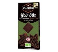Belledonne - Chocolat noir 88% de St-Domingue au sucre de coco 100g - unité