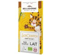 BELLEDONNE-Tablette lait crispy bio Belledonne - 80 g