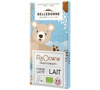BELLEDONNE-Tablette lait cœur lacté bio Belledonne - 80 g