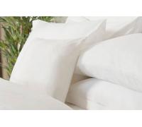 Belledorm - Coussin rembourré, imitation daim BM397 (Taille unique) (Blanc)