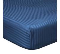 Belledorm - Drap-housse SATIN STRIPE EXTRA DEEP (BM193)