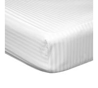 Belledorm - Drap-housse SATIN STRIPE EXTRA DEEP (BM193)