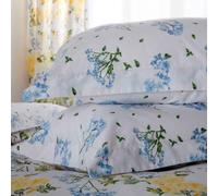Belledorm - Housse de coussin "Arabella Country Dream" Lot de 2 BM335 (taille unique) (Blanc/Bleu/Vert)