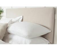 Belledorm - Housse de tête de lit, imitation daim, coloris unis BM529 (70 cm x 135 cm) (lin)