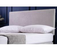 Belledorm - Housse de tête de lit, imitation daim, coloris unis BM529 (70 cm x 135 cm) (Nuage)