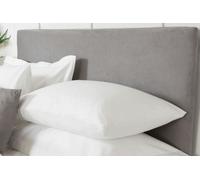 Belledorm - Housse de tête de lit, imitation daim, uni BM529 (90 cm x 90 cm) (charbon de bois)