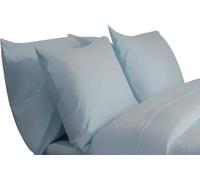 Belledorm Set de housses de coussin en coton peigné, 2 pièces BM306 (taille unique) (Bleu)