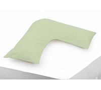 Belledorm - Taie d'oreiller V-Shaped (Taille Unique) (Vert)