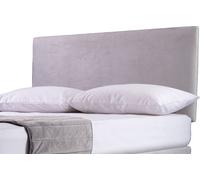 Belledorm - Tête de lit, imitation daim BM398 (lit double) (nuage)